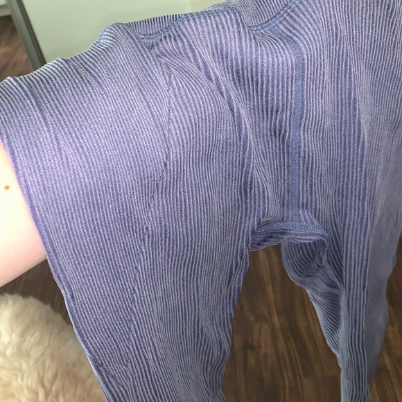Zella navy ribbed leggings - Picture 3 of 5